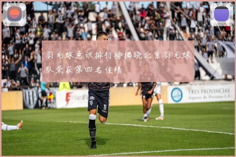 羽毛球意识排行榜揭晓北京羽毛球队荣获第四名佳绩
